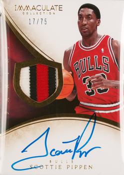 2013-14 Panini Immaculate Collection #182 Scottie Pippen Front