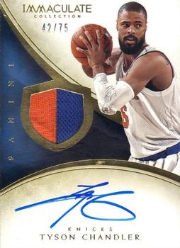 2013-14 Panini Immaculate Collection #184 Tyson Chandler Front