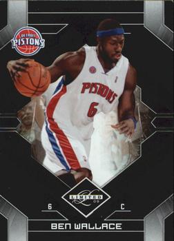 2009-10 Panini Limited #17 Ben Wallace Front