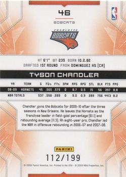 2009-10 Panini Limited #46 Tyson Chandler Back