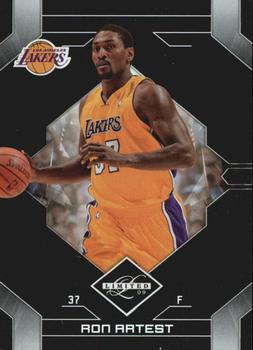 2009-10 Panini Limited #88 Ron Artest Front
