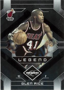 2009-10 Panini Limited #102 Glen Rice Front