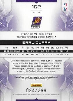 2009-10 Panini Limited #162 Earl Clark Back