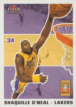 2003-04 Fleer Tradition - All-Star Weekend #9 Shaquille O'Neal Front