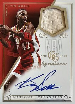 2013-14 Panini National Treasures - NBA Game Gear Signatures #GS-KW Kevin Willis Front