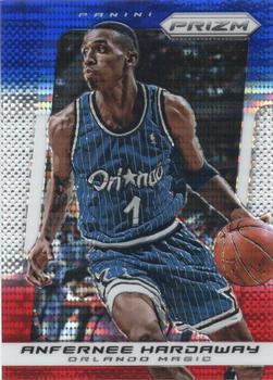 2013-14 Panini Prizm - Blue White and Red Pulsar Prizm #81 Anfernee Hardaway Front