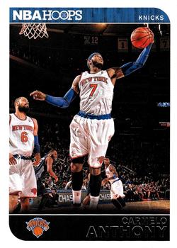 2014-15 Hoops #119 Carmelo Anthony Front