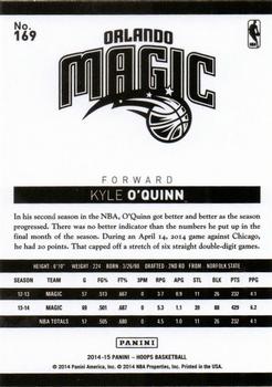 2014-15 Hoops #169 Kyle O'Quinn Back