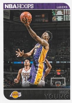 2014-15 Hoops #187 Nick Young Front