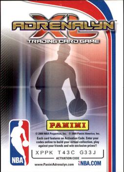 2009-10 Panini Adrenalyn XL #NNO Spencer Hawes Back