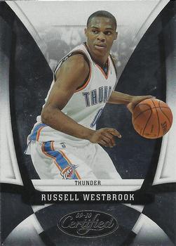 2009-10 Panini Certified #45 Russell Westbrook Front
