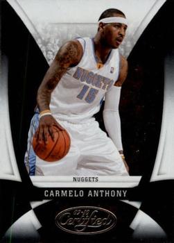 2009-10 Panini Certified #27 Carmelo Anthony Front
