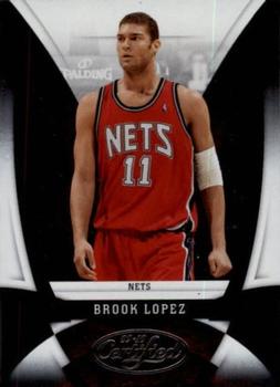 2009-10 Panini Certified #83 Brook Lopez Front
