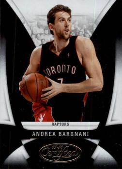 2009-10 Panini Certified #97 Andrea Bargnani Front