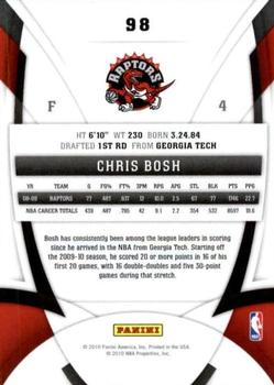 2009-10 Panini Certified #98 Chris Bosh Back