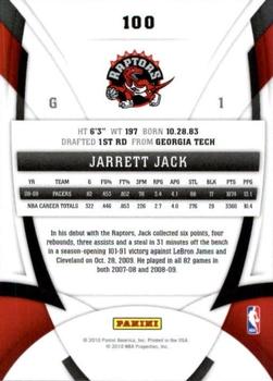2009-10 Panini Certified #100 Jarrett Jack Back
