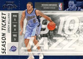 2009-10 Panini Playoff Contenders #66 Deron Williams Front