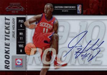 2009-10 Panini Playoff Contenders #115 Jrue Holiday Front