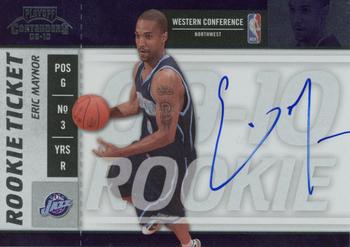 2009-10 Panini Playoff Contenders #118 Eric Maynor Front