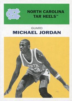 2011-12 Fleer Retro - 1961-62 Green/Yellow #61-MJ Michael Jordan Front