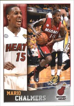 2013-14 Panini Stickers #131 Mario Chalmers Front