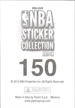2013-14 Panini Stickers #150 Nene Back