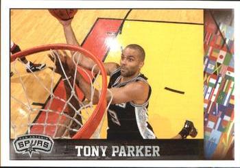 2013-14 Panini Stickers #321 Tony Parker Front
