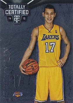 2014-15 Panini Totally Certified #55 Jeremy Lin Front
