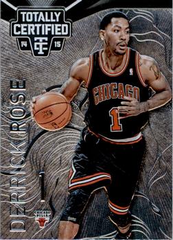 2014-15 Panini Totally Certified #61 Derrick Rose Front