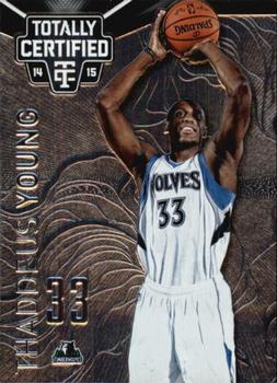 2014-15 Panini Totally Certified #64 Thaddeus Young Front