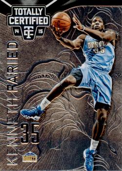 2014-15 Panini Totally Certified #72 Kenneth Faried Front