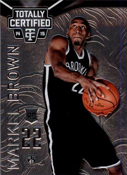 2014-15 Panini Totally Certified #176 Markel Brown Front