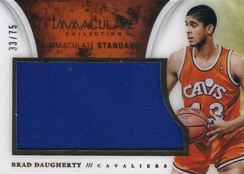 2013-14 Panini Immaculate Collection - Immaculate Standard Materials #82 Brad Daugherty Front