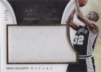 2013-14 Panini Immaculate Collection - Immaculate Standard Materials #24 Sean Elliott Front