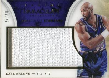 2013-14 Panini Immaculate Collection - Immaculate Standard Materials #49 Karl Malone Front