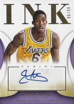 2013-14 Panini Immaculate Collection - Ink #19 Eddie Jones Front