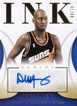 2013-14 Panini Immaculate Collection - Ink #55 Danny Manning Front