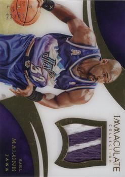 2013-14 Panini Immaculate Collection - Patches #22 Karl Malone Front