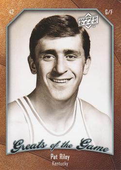 2009-10 Upper Deck Greats of the Game #22 Pat Riley Front