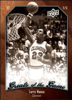 2009-10 Upper Deck Greats of the Game #34 Larry Nance Front