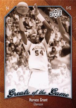 2009-10 Upper Deck Greats of the Game #37 Horace Grant Front