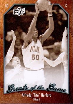 2009-10 Upper Deck Greats of the Game #43 Tito Horford Front