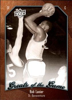 2009-10 Upper Deck Greats of the Game #51 Bob Lanier Front