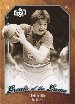 2009-10 Upper Deck Greats of the Game #72 Chris Mullin Front