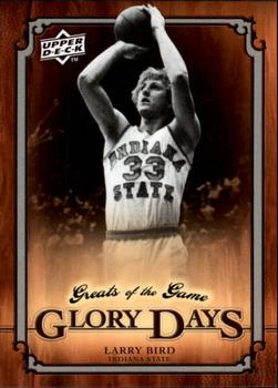 2009-10 Upper Deck Greats of the Game #99 Larry Bird Front