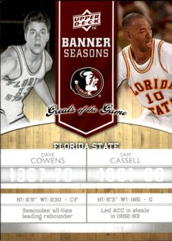 2009-10 Upper Deck Greats of the Game #128 Dave Cowens / Sam Cassell Front