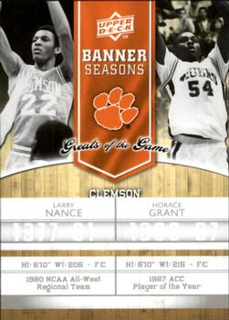 2009-10 Upper Deck Greats of the Game #133 Horace Grant / Larry Nance Front