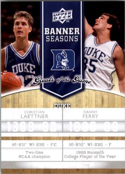 2009-10 Upper Deck Greats of the Game #134 Christian Laettner / Danny Ferry Front