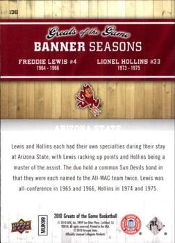 2009-10 Upper Deck Greats of the Game #135 Freddie Lewis / Lionel Hollins Back
