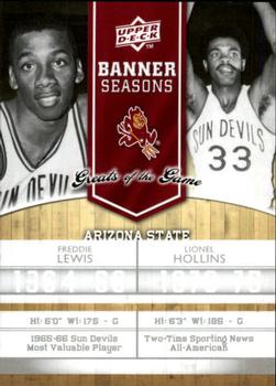 2009-10 Upper Deck Greats of the Game #135 Freddie Lewis / Lionel Hollins Front